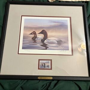 Framed Duck Art Print